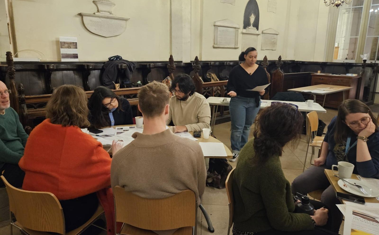Lauryn sets the scene for groupwork