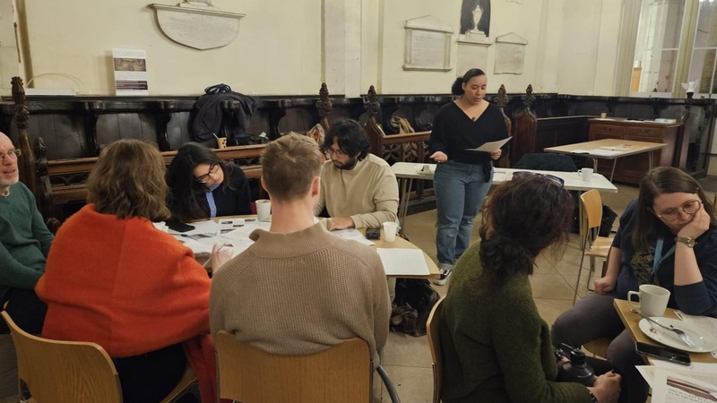 Lauryn sets the scene for groupwork