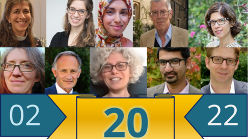 A composite photograph featuring 10 of those taking part in the events