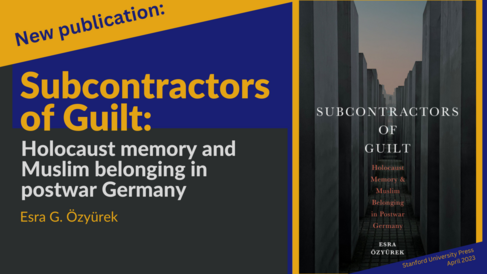 Announcing 'New publication' with book cover.