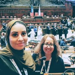 Visitors at Italian Parliament