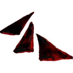 Three abstract figures