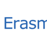 Erasmus+ logo with European Union starry flag