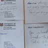 A snapshot of handwritten compliments