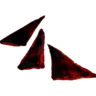 Three abstract figures
