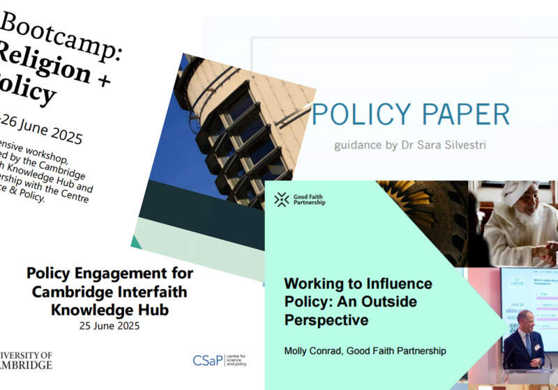 Composite of slides from Silvestri, Conrad and CSaP
