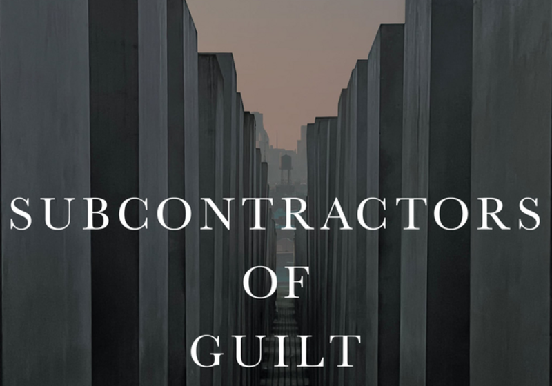 Detail from book cover showing grey memorial stones 