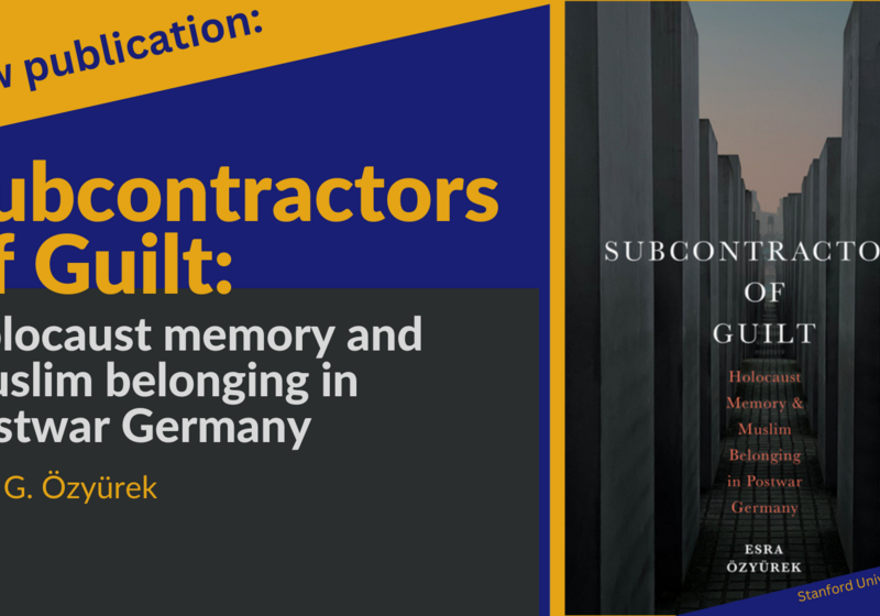 Announcing 'New publication' with book cover.