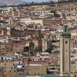Rooftops of Fez, Morocco