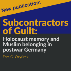 Announcing 'New publication' with book cover.