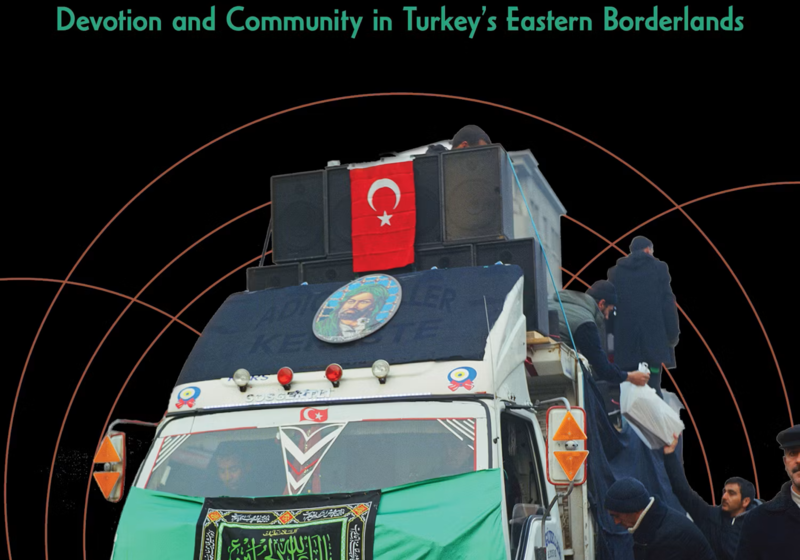 Book cover of Sonic Relations by Stefan Williamson Fa featuring a devotional procession in Turkey.
