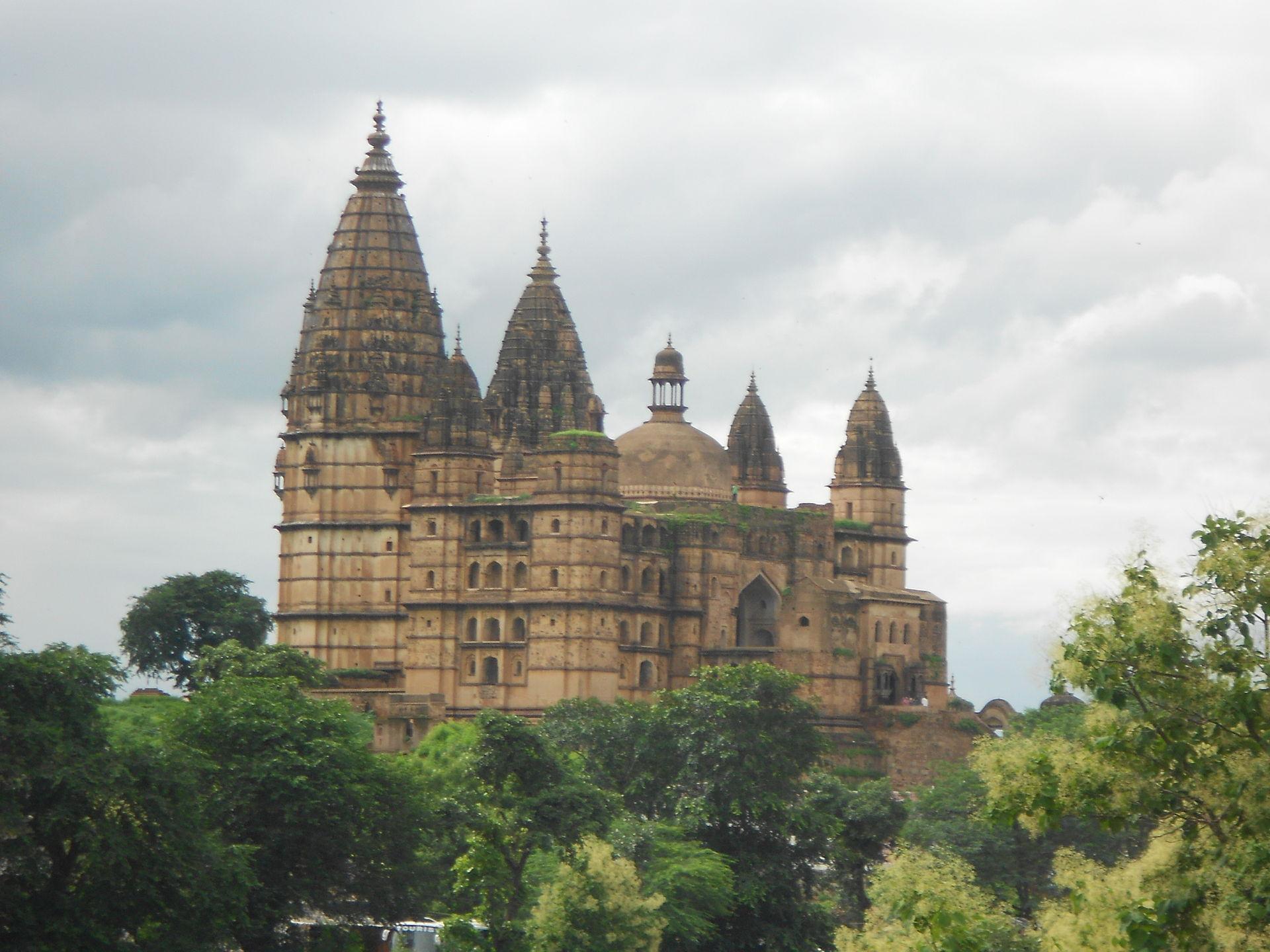 Chaturbhuj Temple, Orchha, Madhya Pradesh, India, © Yann Forget / Wikimedia Commons, CC BY-SA 4.0