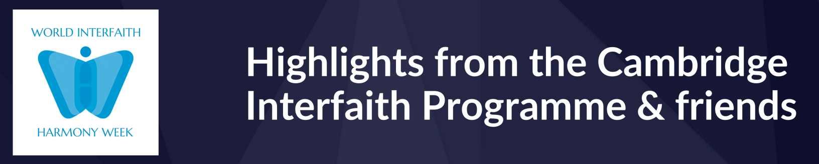 World Interfaith Harmony Week highlights—CIP & friends (2024) Butterfly-shaped World Interfaith Harmony Week logo with heading "Highlights"
