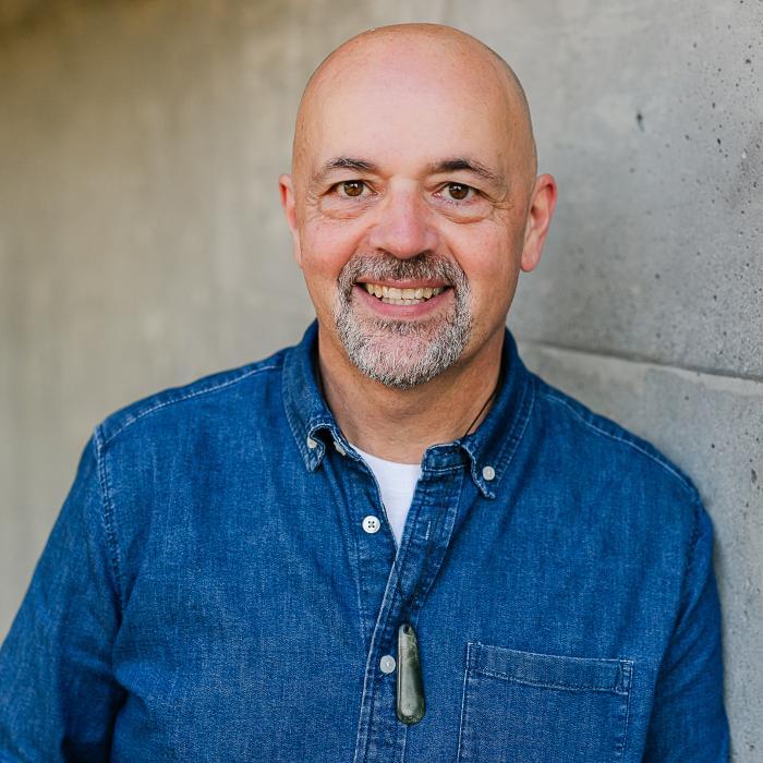 Michael Wilkinson – image courtesy of Trinity Western University (2024) Wilkinson in denim shirt
