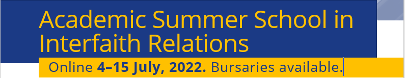 Online Summer School bursaries available - July 2022