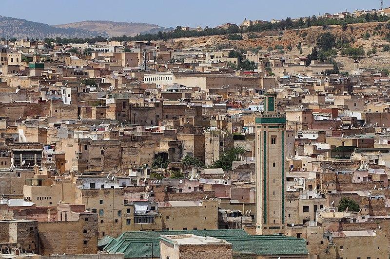 Rooftops of Fez, Morocco